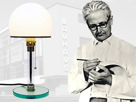 Wilhelm Wagenfeld – designer af WG24, WA24 og WG25 lamperne