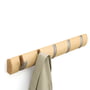 Umbra - Flip hook 5-delt frakkehylde, naturligt