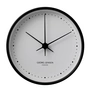 Georg Jensen – Henning Koppel vægur, Ø 22cm, sort/hvid