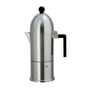 A di Alessi – La Cupola espressomaskine A9095, 15 cl, sort aluminium