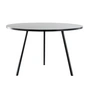 HAY – Loop Stand bord rundt, Ø 105 cm, sort/sort
