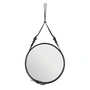 Gubi - Adnet spejl Ø 58 cm, sort