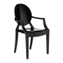 Kartell - Louis Ghost, sort