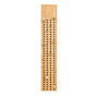 We Do Wood - Scoreboard garderobe vertikal, naturlig bambus