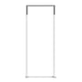 Frost – Bukto C-stand , 600 x 1500 mm, hvid/poleret