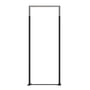 Frost – Bukto C-stand, 600 x 1500 mm, sort/poleret