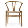 Carl Hansen - CH24 Wishbone Chair, olieret eg/naturvævet