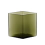 Iittala – Ruutu vase 205 x 180 mm, mosgrøn