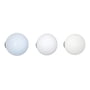 Vitra - Frakke Dots, hvid (sæt med 3)