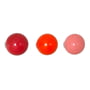 Vitra - Coat Dots, rød (sæt med 3)
