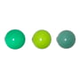 Vitra - Frakke Dots, grøn (sæt med 3)