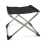 Fiam – Chico taburet, aluminium / sort