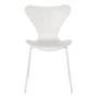 Fritz Hansen - Serie 7 stol, monokrom hvid/askehvid farvet