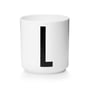 Design Letters – AJ porcelænskop L, hvid
