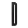 Design Letters – træbogstaver, D, sort