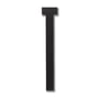Design Letters – træbogstaver, T, sort