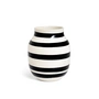 Kähler Design - Omaggio Vase H 20 cm, sort