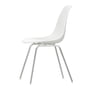 Vitra - Eames Plastic Side Chair DSX, forkromet / hvid (hvide filtglidere)