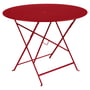 Fermob - Bistro klapbord, rundt, Ø 96 cm, valmuerød
