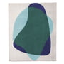 Hartô – Serge tæppe, blå/grøn