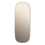 Muuto - Framed Mirror, stort, taupe / taupe glas