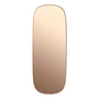 Muuto - Framed Mirror, stort, lyserød / lyserødt glas