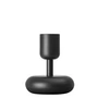 Iittala - Nappula lysestage 107 mm, mørkegrå