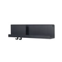 Muuto - Sammenfoldede hylder 63 x 16,5 cm, sort
