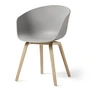 HAY - About A Chair AAC 22, lakeret eg / betongrå 2. (plastiksvævefly)
