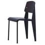 Vitra - Prouvé Standard stol, mørk eg / dyb sort (filt glider)