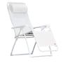 Fiam - Amida relax lounger, aluminium hvid / hvid