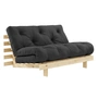 Karup Design - Roots sovesofa, 140 x 200 cm, naturfyr / mørkegrå (734)