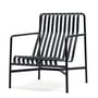 Hay - Palissade Lounge Chair High, antracit