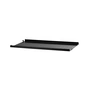 Snor - Metalbund med lav kant, 58 x 20 cm, sort
