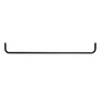 String - Stang til metalgulv, 78 cm / sort