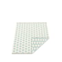 Pappelina - Noa Vendbar tæppe, 70 x 50 cm, bleg turkis / vanilje / varm grå kant
