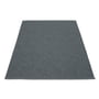 Pappelina - Svea tæppe, 140 x 220 cm, granit / sort metallisk