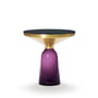 ClassiCon - Bell sidebord, messing/ametyst violet