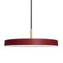 Umage - Asteria pendel LED, messing / ruby red