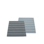 Pappelina - Carl vendbart tæppe, 70 x 90 cm, granit / storm