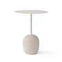& Tradition - Lato sidebord rundt Ø 40 cm, H 50 cm, elfenbenshvid / crema diva marmor