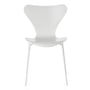 Fritz Hansen - Serie 7 stol, monokrom, hvid/askehvidlakeret