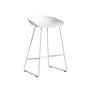 HAY - About A Stool AAS 38 barstol H 76, hvid 2. (filt glider)