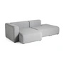 HAY - Mags Sofa 2,5 Personer, Kombination 3, Armlæn Venstre / Lysegrå (Hallingdal 130) (EU)