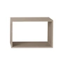 Muuto - Stacked System hylde modul uden bagvæg, stor / eg