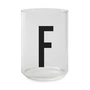 Design letters - Aj drikkeglas, f