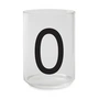Design letters - Aj drikkeglas, o