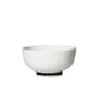 Marimekko - Oiva räsymatto skål, 300 ml, hvid / sort