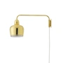 Artek - A330s golden bell væglampe, messing