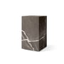 Audo - Plinth Højt sidebord, grå/brun
